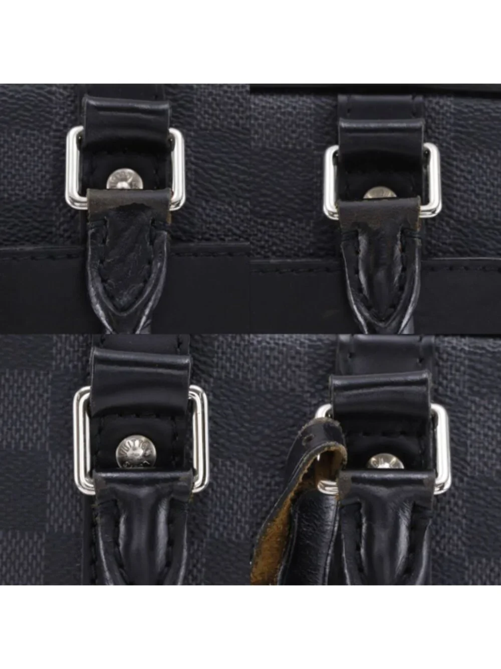 Louis Vuitton Porte Documents Voyage GM 2-Way Shoulder Damier Graphite Canvas